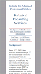 Mobile Screenshot of consulting.iaps.com